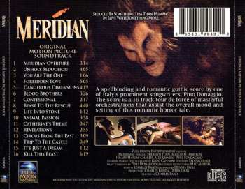 CD Pino Donaggio: Meridian (Original Motion Picture Soundtrack) LTD