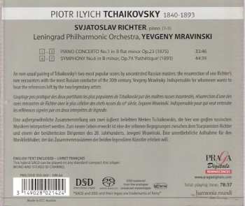 SACD Pyotr Ilyich Tchaikovsky: Piano Concerto No. 1 - Symphony No. 6 'Pathétique' LTD
