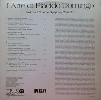 LP Placido Domingo: L'Arte Di Placido Domingo