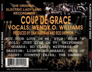 CD Plasmatics: Coup De Grace