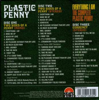 3CD/Box Set Plastic Penny: Everything I Am: The Complete Plastic Penny