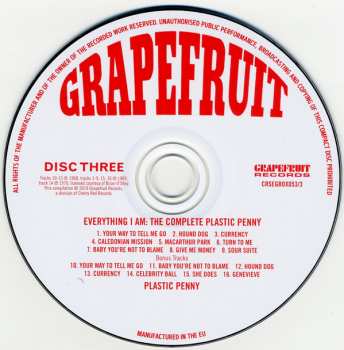3CD/Box Set Plastic Penny: Everything I Am: The Complete Plastic Penny