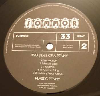 LP Plastic Penny: Two Sides Of A Penny