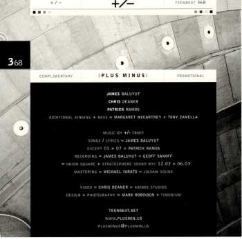 CD Plus Mínus: You Are Here