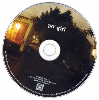 CD Po' Girl: Po' Girl