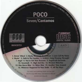 CD Poco: Seven/Cantamos
