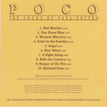 CD Poco: The Songs Of Paul Cotton