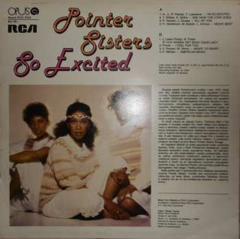 LP Pointer Sisters: So Excited