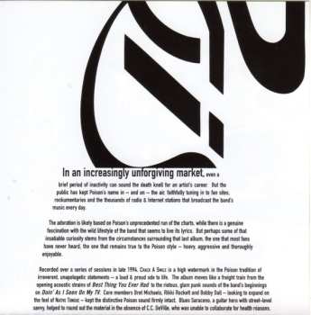 CD Poison: Crack A Smile... And More! = クラック・ア・スマイル... アンド・モア！ LTD