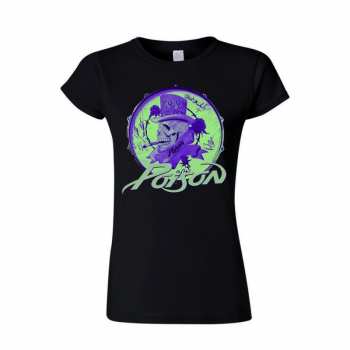 Merch Poison: T-Shirt Frauen Smoking Skull