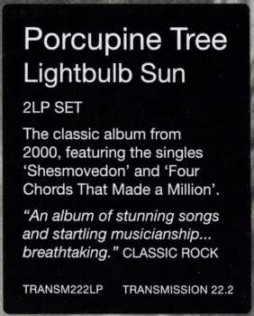2LP Porcupine Tree: Lightbulb Sun