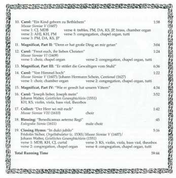 CD Michael Praetorius: Christmas Vespers