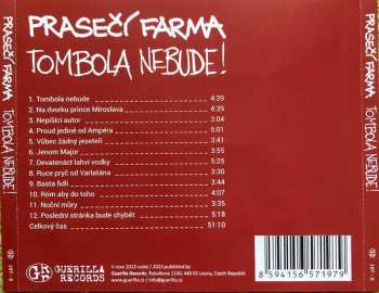 CD Prasečí farma: Tombola Nebude!