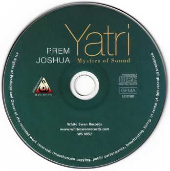 CD Prem Joshua: Yatri (Mystics Of Sound)
