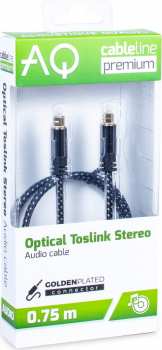Tontechnik Premium PA500 - Optický Toslink kabel 0,75m
