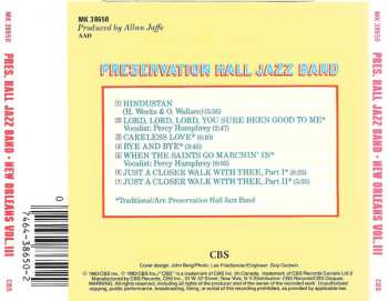 CD Preservation Hall Jazz Band: "When The Saints Go Marching In" New Orleans, Vol III