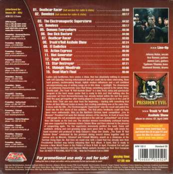 CD President Evil: Trash 'N' Roll Asshole Show