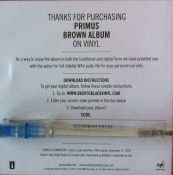 2LP Primus: Brown Album LTD