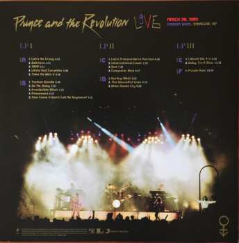 3LP Prince And The Revolution: Live