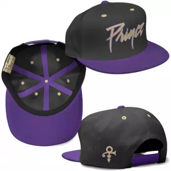 Cap Gold Logo Prince & Symbol