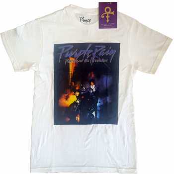 Merch Prince: Tričko Purple Rain Square  S