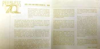 CD Prisma: 70 Años Peerless Una Historia Musical...