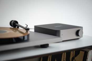 Tontechnik Pro-ject Stereo Set Phono + Streaming -  Audio Set Se Zesilovačem Wiim A Gramofonem, šedý