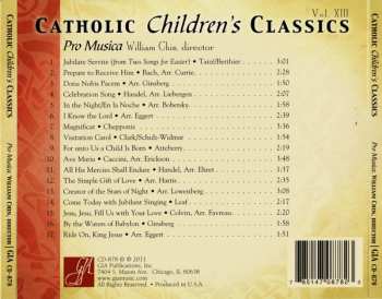CD Youth Pro Musica: Catholic Children's Classics Vol. XIII