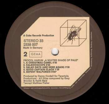 2LP Procol Harum: A Whiter Shade Of Pale / A Salty Dog