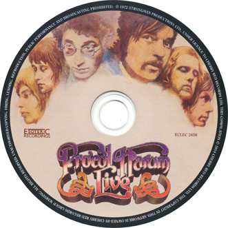 CD Procol Harum: Live - In Concert With The Edmonton Symphony Orchestra DIGI