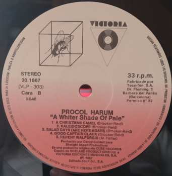LP Procol Harum: A Whiter Shade Of Pale