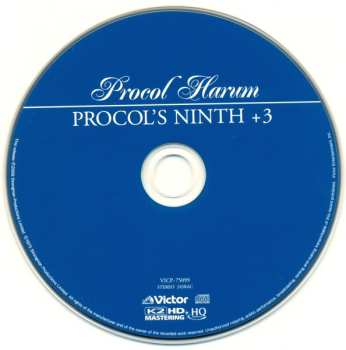 CD Procol Harum: Procol's Ninth = プロコルズ・ナインス +3 LTD