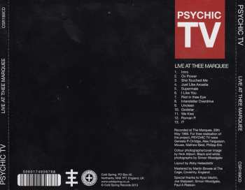 CD Psychic TV: Live At Thee Marquee LTD