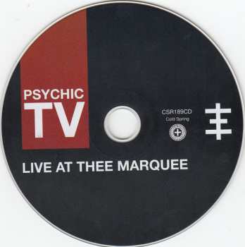 CD Psychic TV: Live At Thee Marquee LTD