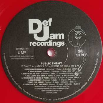 LP Public Enemy: It Takes A Nation Of Millions To Hold Us Back CLR | LTD