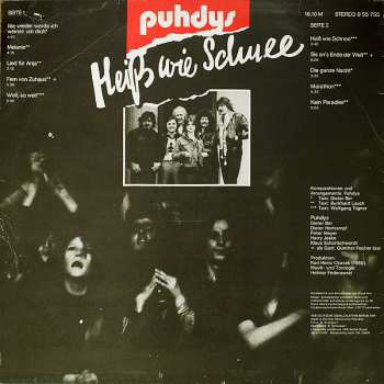 LP Puhdys: Heiß Wie Schnee
