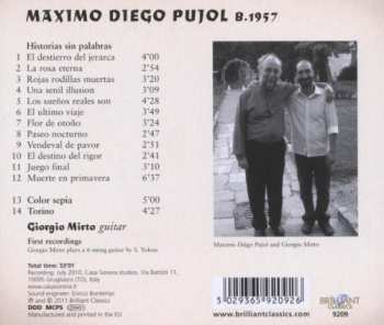 CD Maximo Diego Pujol: Historias Sin Palabras, Color Sepia, Torino