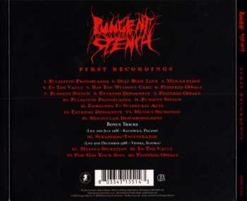 CD Pungent Stench: First Recordings DIGI