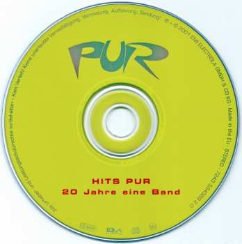 CD Pur: Hits Pur - 20 Jahre Eine Band