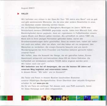 CD Pur: Hits Pur - 20 Jahre Eine Band