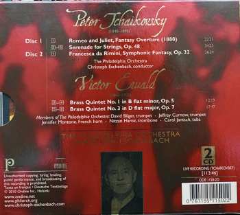 2CD Pyotr Ilyich Tchaikovsky: Romeo And Juliet • String Serenade • Francesca Da Rimini • Brass Quintets Nos. 1 & 3