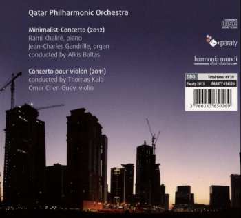 CD Qatar Philharmonic Orchestra: Works By Jean-Charles Gandrille