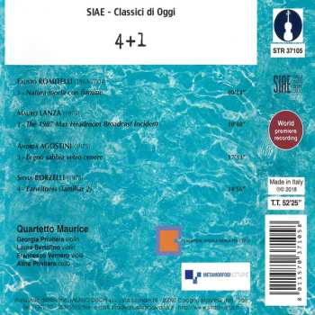 CD Fausto Romitelli: 4 + 1