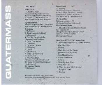 CD/DVD Quatermass: Quatermass DLX