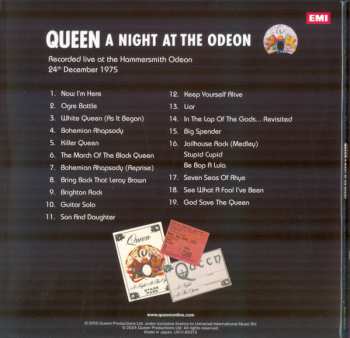 CD Queen: A Night At The Odeon LTD