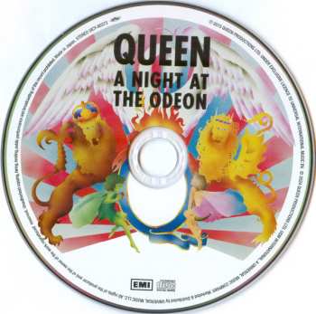 CD Queen: A Night At The Odeon LTD