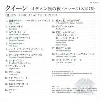 CD Queen: A Night At The Odeon LTD