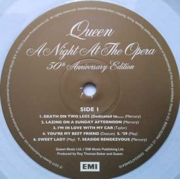 LP Queen: A Night At The Opera - 50th Anniversary Edition
