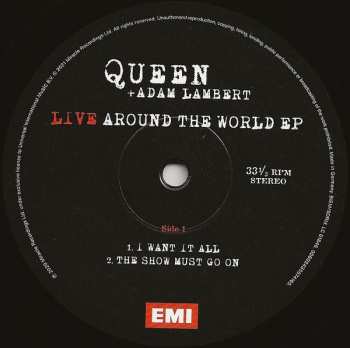 LP Queen: Live Around The World EP LTD | CLR