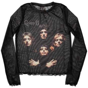 Merch Queen: Frauen Crop Top Bo Rhap Classic